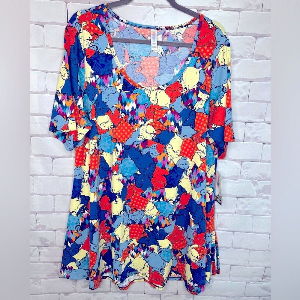 Lularoe Perfect T-Disney Nightmare Before Christmas Ogey Bogey. Size 2XL